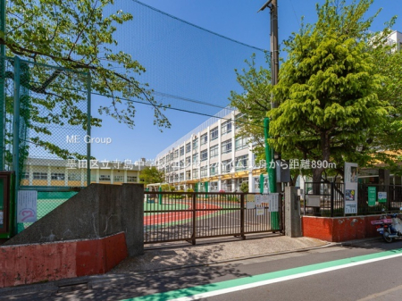 ���ӊ� ���w�Z 890m �n�c�旧�������w�Z