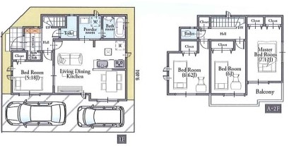 ̑ Qlv@4LDK@93.57m2@1474~