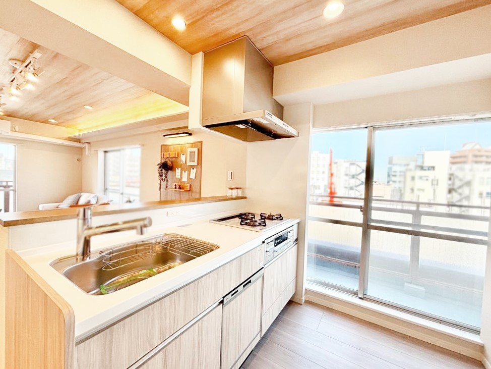 �L�b�`�� ��Ƃ肠��L�b�`���X�y�[�X�ł�������H��̌�Еt�����X���[�Y��