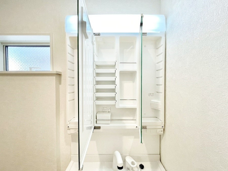 ���ʑ�E���ʏ� �X�^�C�����O�ɕ֗��ȎO�ʋ��A�~���[�L���r�l�b�g�ōׂ������X�b�L��