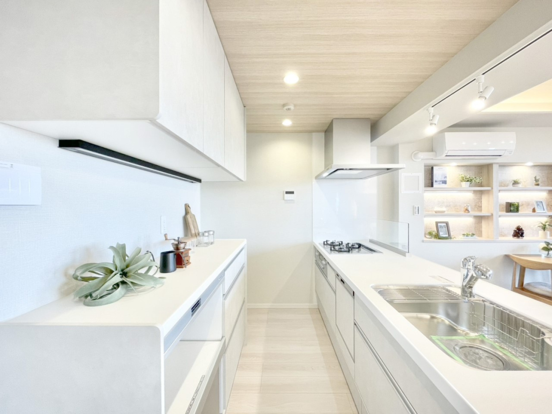 �L�b�`�� ��Ƃ肠��L�b�`���X�y�[�X�ł�������H��̌�Еt�����X���[�Y�ɁI